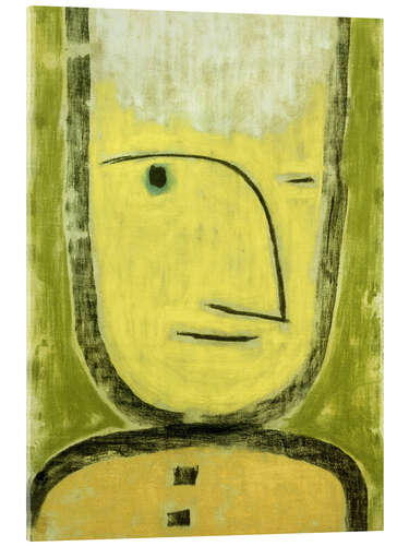 Quadro em acrílico The Yellow-Green