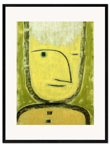 Innrammet kunsttrykk The Yellow-Green