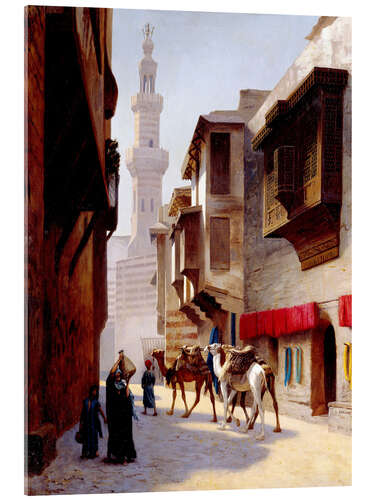 Obraz na szkle akrylowym A street in Cairo