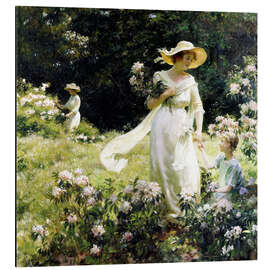 Magnettafel Unter den Lorbeerblüten