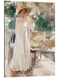 Magnettafel Clotilde in ihrem Garten