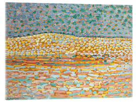 Akryylilasitaulu  Dune Study - Piet Mondrian
