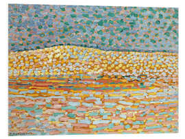 Hartschaumbild Dünen Studie