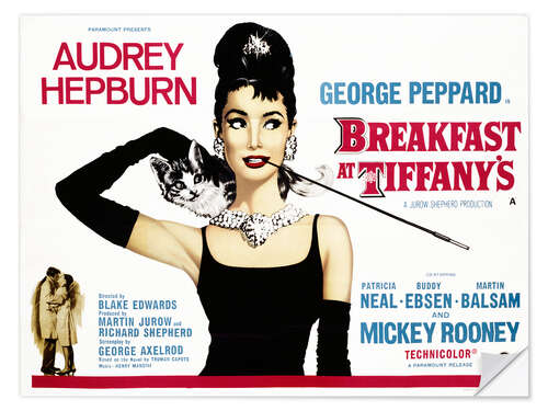 Naklejka na ścianę Breakfast at Tiffany's