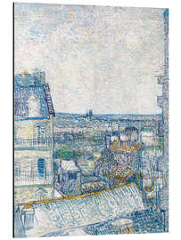 Magnettafel Blick aus dem Fenster des Künstlers, Rue Lapic