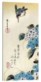 Gallery Print Hydrangea und Eisvogel