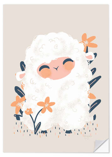 Wall sticker Animal Friends - The sheep