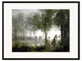 Gerahmter Kunstdruck Orpheus führt Eurydike aus der Unterwelt