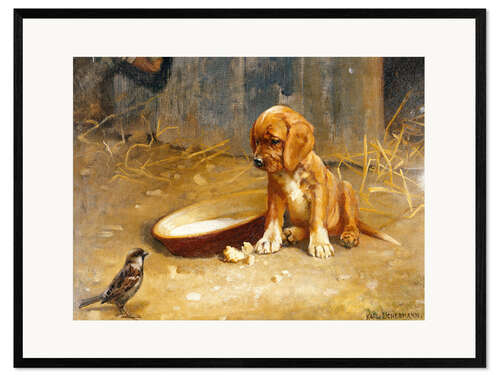 Framed art print The Uninvited Guest