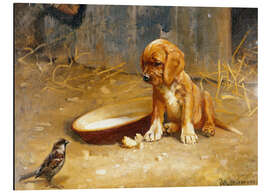 Magnettafel Der ungebetene Gast