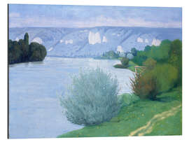 Magnettafel Die Seine bei Les Andelys