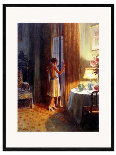 Framed art print The Late Arrival