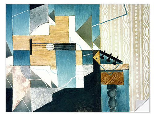 Adesivo murale The Guitar on the Table