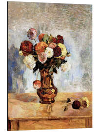 Magnettafel Die Dahlien