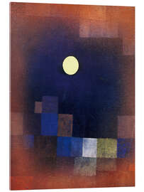 Tableau en verre acrylique  Lever de Lune - Paul Klee
