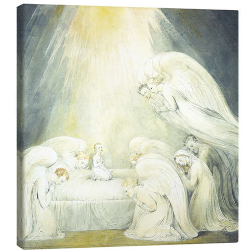Canvas print The Infant Jesus Saying His Prayers