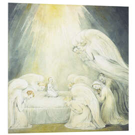 Foam board print The Infant Jesus Saying His Prayers