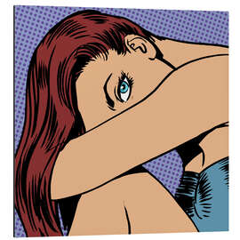 Magnettafel Blick über den Arm