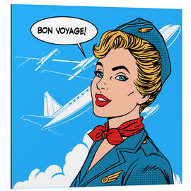 Tableau en aluminium Bon voyage