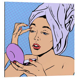 Magnettafel Herrje, meine Lider