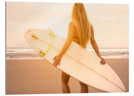 Gallery Print Blonde Surferin
