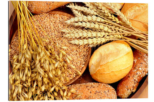 Galleritryck Cereals and delicious bread