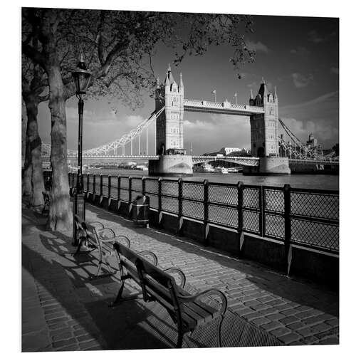 Foam board print LONDON Tower Bridge