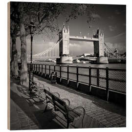 Stampa su legno Londra, Tower Bridge