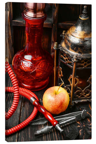Obraz na płótnie Hookah tobacco with apple