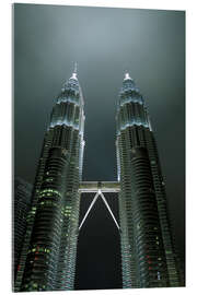 Obraz na szkle akrylowym Petronas Twin Towers in Kuala Lumpur