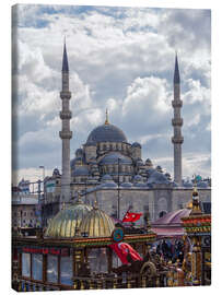 Lærredsbillede  A mosque in Istanbul