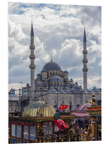 Cuadro de PVC A mosque in Istanbul