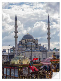 Wandsticker Eine Moschee in Istanbul