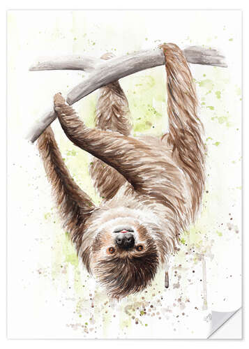 Vinilo para la pared sloth