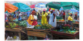 Foam board print castries market