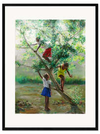 Impression artistique encadrée guava tree2