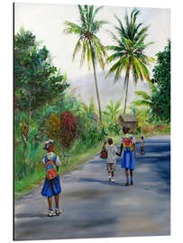 Magnettafel Der Weg nach Hause II