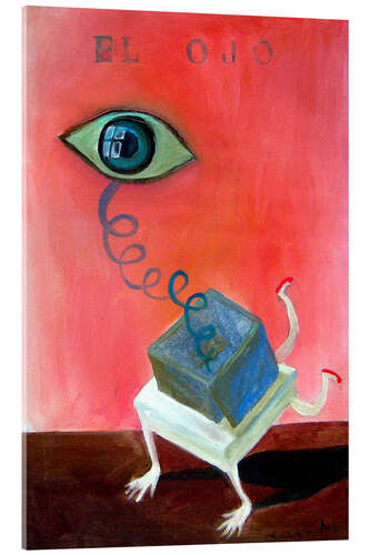 Acrylglas print The eye