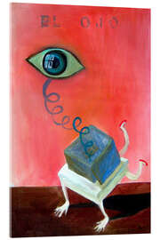 Acrylic print The eye