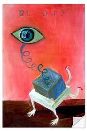 Vinilo para la pared The eye