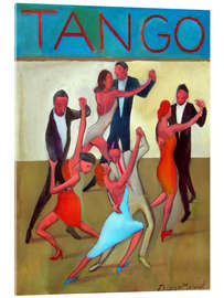 Acrylic print The Tango Performance