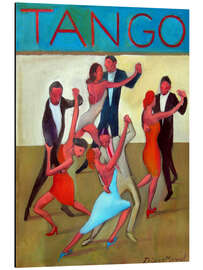 Magnettafel  Die Tango Aufführung