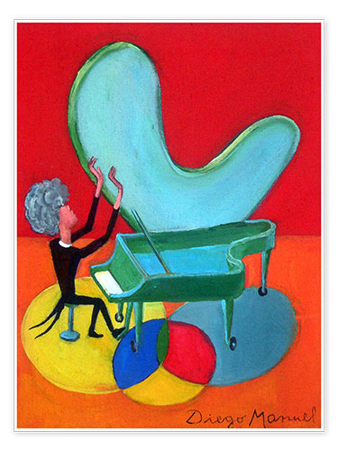 Poster The great pianist
