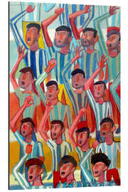 Magnettafel die Fans 2