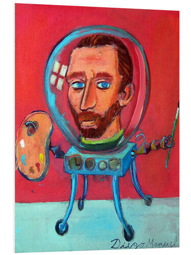 PVC-taulu Vincent van Gogh Robot