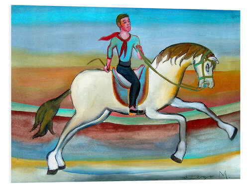 Foam board print Gaucho Rider 5