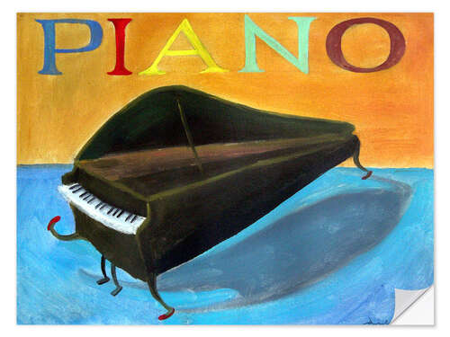 Wandsticker Piano 2