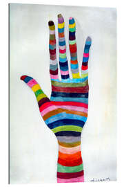 Gallery print Rainbow hand