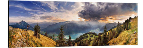 Aluminium print Rofangebirge with Achensee