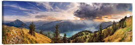 Canvas print Rofangebirge with Achensee